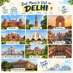 Best places to visit in Delhi