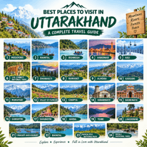 Best Places to Visit in Uttarakhand: Top Tourist Attractions & Travel Guide