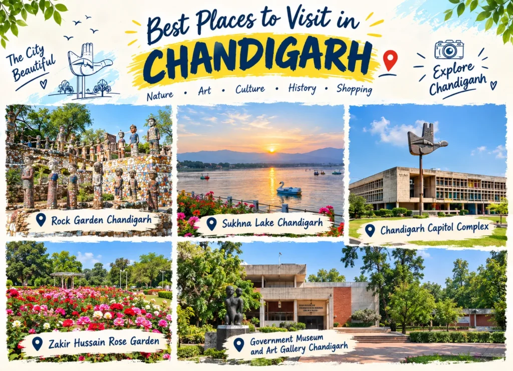 Best Places to Visit in Chandigarh